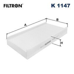 Filter vnútorného priestoru FILTRON K 1147