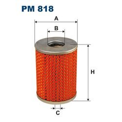 Palivový filter FILTRON PM 818