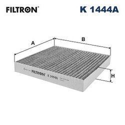 Filter vnútorného priestoru FILTRON K 1444A