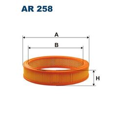 Vzduchový filter FILTRON AR 258