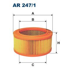 Vzduchový filter FILTRON AR 247/1