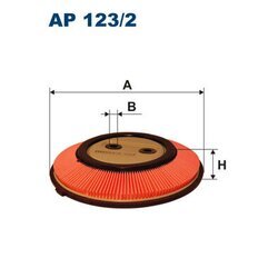 Vzduchový filter FILTRON AP 123/2