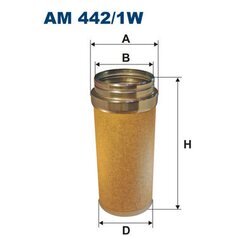 Filter sekundárneho vzduchu FILTRON AM 442/1W