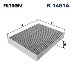 Filter vnútorného priestoru FILTRON K 1451A