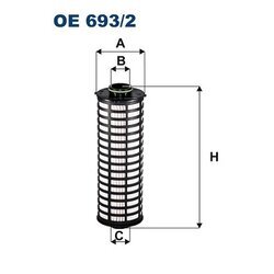 Olejový filter FILTRON OE 693/2