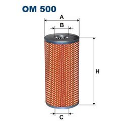 Olejový filter FILTRON OM 500