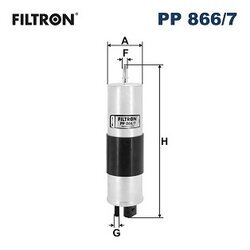 Palivový filter FILTRON PP 866/7