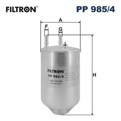 Palivový filter FILTRON PP 985/4