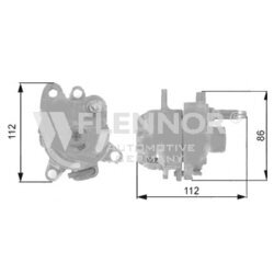 Napínacia kladka rebrovaného klinového remeňa FLENNOR FS27911
