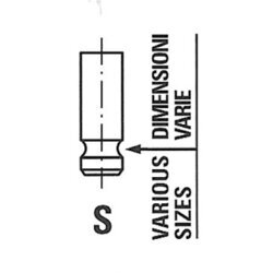 Výfukový ventil FRECCIA R6744/RNT