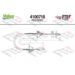 Lanko ovládania spojky FTE 4100718