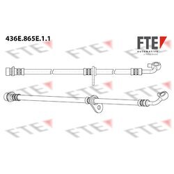 Brzdová hadica FTE 436E.865E.1.1