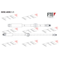 Brzdová hadica FTE 505E.469E.1.1