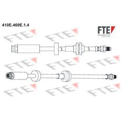 Brzdová hadica FTE 9240580