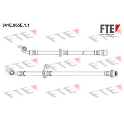 Brzdová hadica FTE 9240511