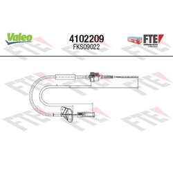 Lanko ovládania spojky FTE 4102209