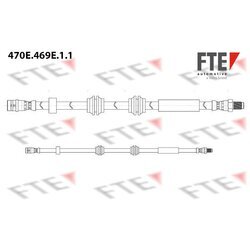 Brzdová hadica FTE 470E.469E.1.1