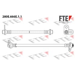 Brzdová hadica FTE 280E.666E.1.1