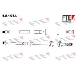 Brzdová hadica FTE 482E.469E.1.1