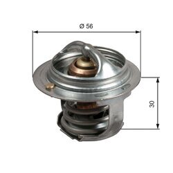 Termostat chladenia GATES TH50482G1