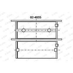 Ložisko GLYCO 02-4035H