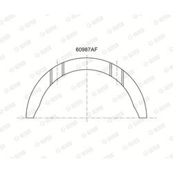 Ložisko GLYCO 60987AF