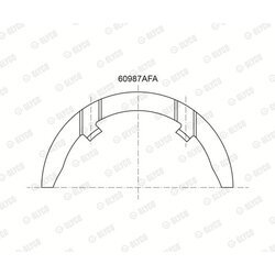 Ložisko GLYCO 60987AFA