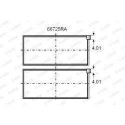 Ložisko GLYCO 66725RA