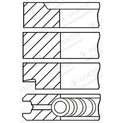 Sada piestnych krúžkov GOETZE ENGINE 08-314900-10