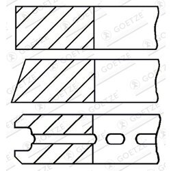 Sada piestnych krúžkov GOETZE ENGINE 08-429100-00