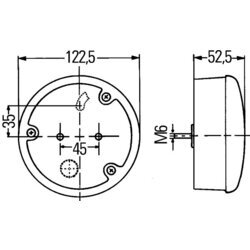 Zadné svetlo HELLA 2SD 964 169-337 - obr. 1