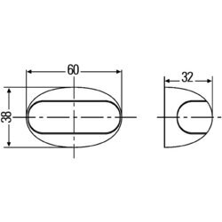 Obrysové svetlo HELLA 2XA 959 560-407 - obr. 1