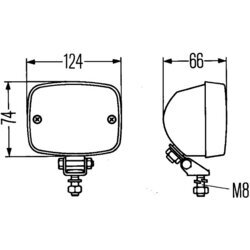 Cúvacie svetlo HELLA 2ZR 002 985-261 - obr. 2