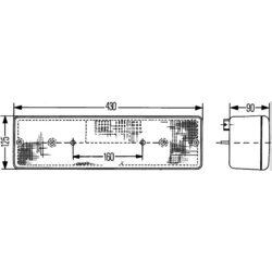 Zadné svetlo HELLA 2SK 005 883-011 - obr. 2