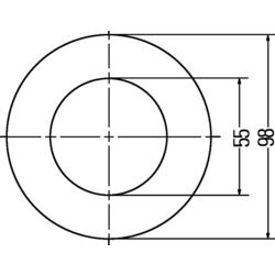 Odrazka HELLA 8RA 008 405-007 - obr. 1