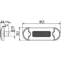 Polohové svetlo HELLA 2PF 959 855-247 - obr. 1