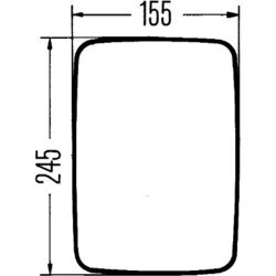 Vonkajšie spätné zrkadlo HELLA 8SB 501 137-082 - obr. 1