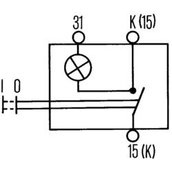 Spínač HELLA 6ED 004 778-001 - obr. 3