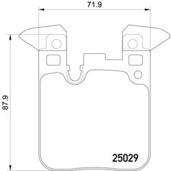 Sada brzdových platničiek kotúčovej brzdy HELLA 8DB 355 021-611