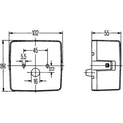 Zadné svetlo HELLA 2SE 004 623-001 - obr. 2