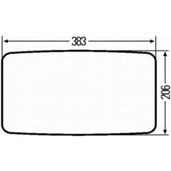 Vonkajšie spätné zrkadlo HELLA 8SB 501 325-002 - obr. 1