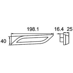 Smerové svetlo HELLA 2BA 013 332-201 - obr. 2