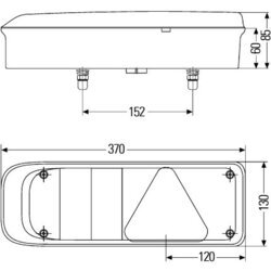 Zadné svetlo HELLA 2VP 340 930-111 - obr. 1