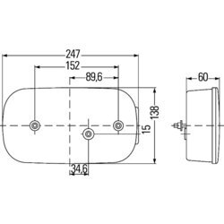 Zadné svetlo HELLA 2VA 998 232-291 - obr. 2