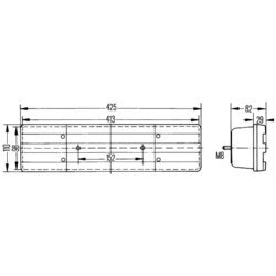 Zadné svetlo HELLA 2VP 004 887-021 - obr. 2