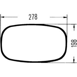 Vonkajšie spätné zrkadlo HELLA 8SB 501 047-011 - obr. 2