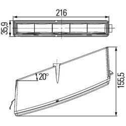 Denné svetlo HELLA 2PT 010 043-041 - obr. 2