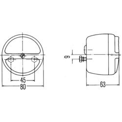 Zadné svetlo HELLA 2SB 003 018-031 - obr. 2