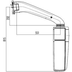 Vonkajšie spätné zrkadlo HELLA 8SB 501 246-803 - obr. 1