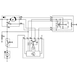 Relé intervalu stierania/ostrekovania HELLA 5WG 002 450-287 - obr. 1